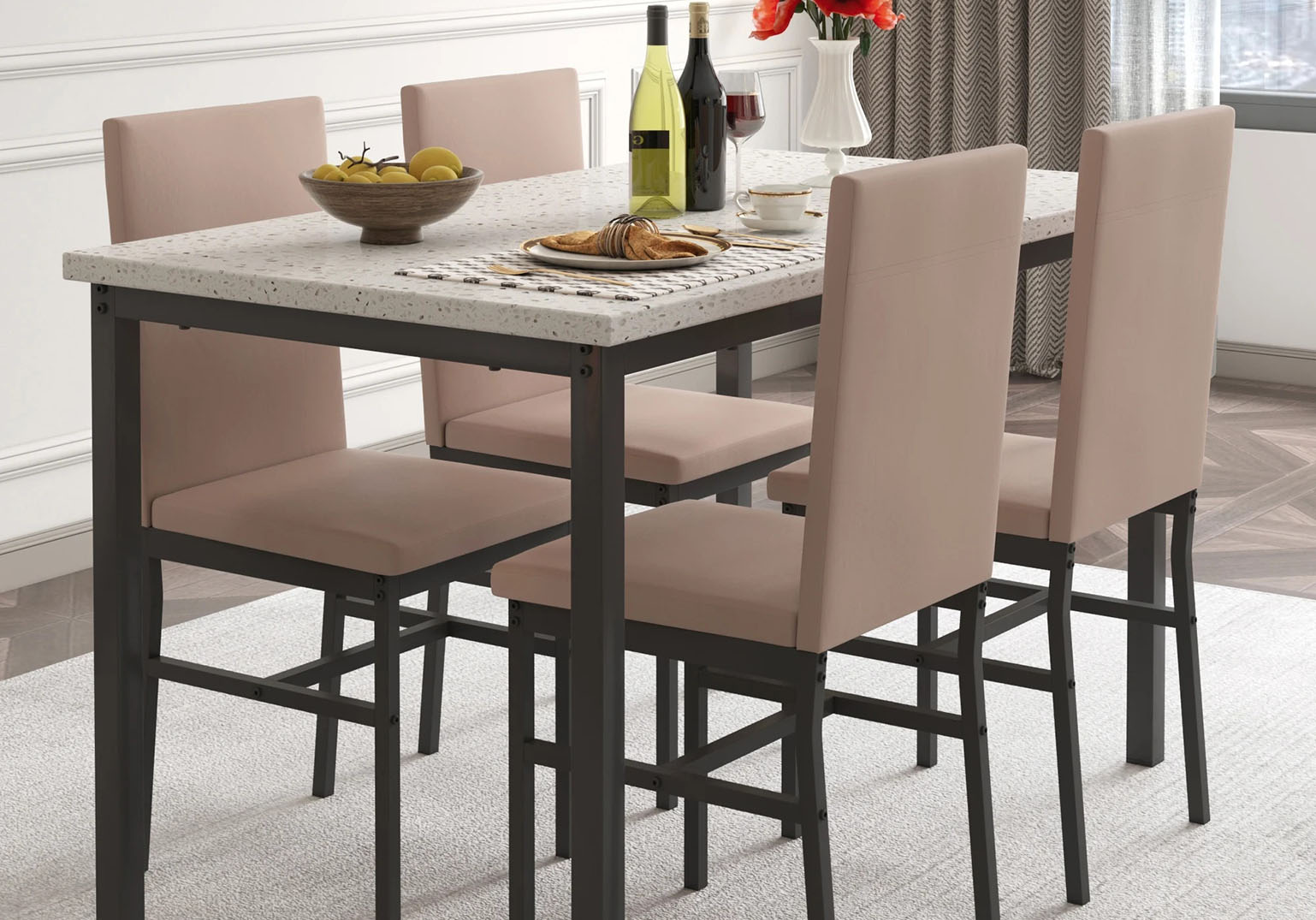 5-Piece Dining Room Sets That Fit Any Budget